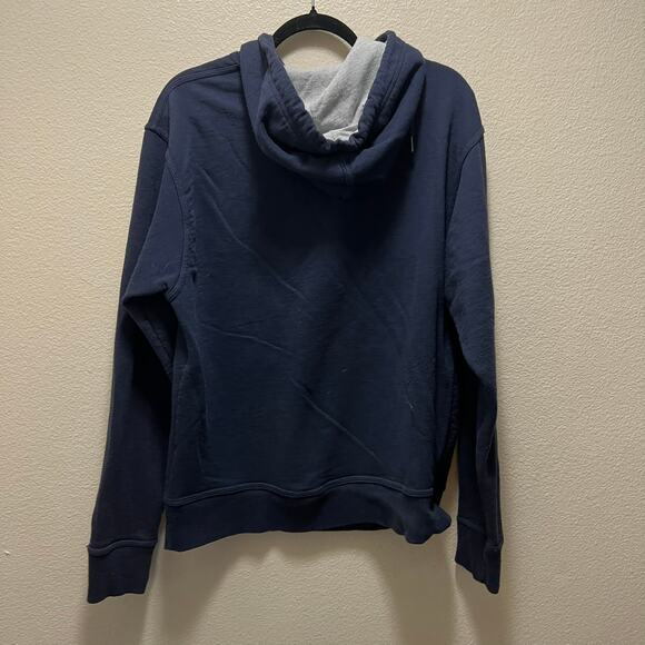 Champion Authentic Athleticwear Hoodie Sweatshirt Jacket Blue Cotton Pullover M - Picture 3 of 6